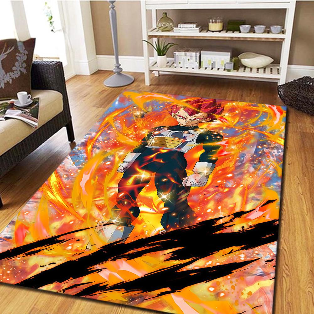 Dragon Ball Super Carpet, Cool Movie Mat for Home Decor, Digital Print Bedroom Floor Rug, Living Room -HYQ7