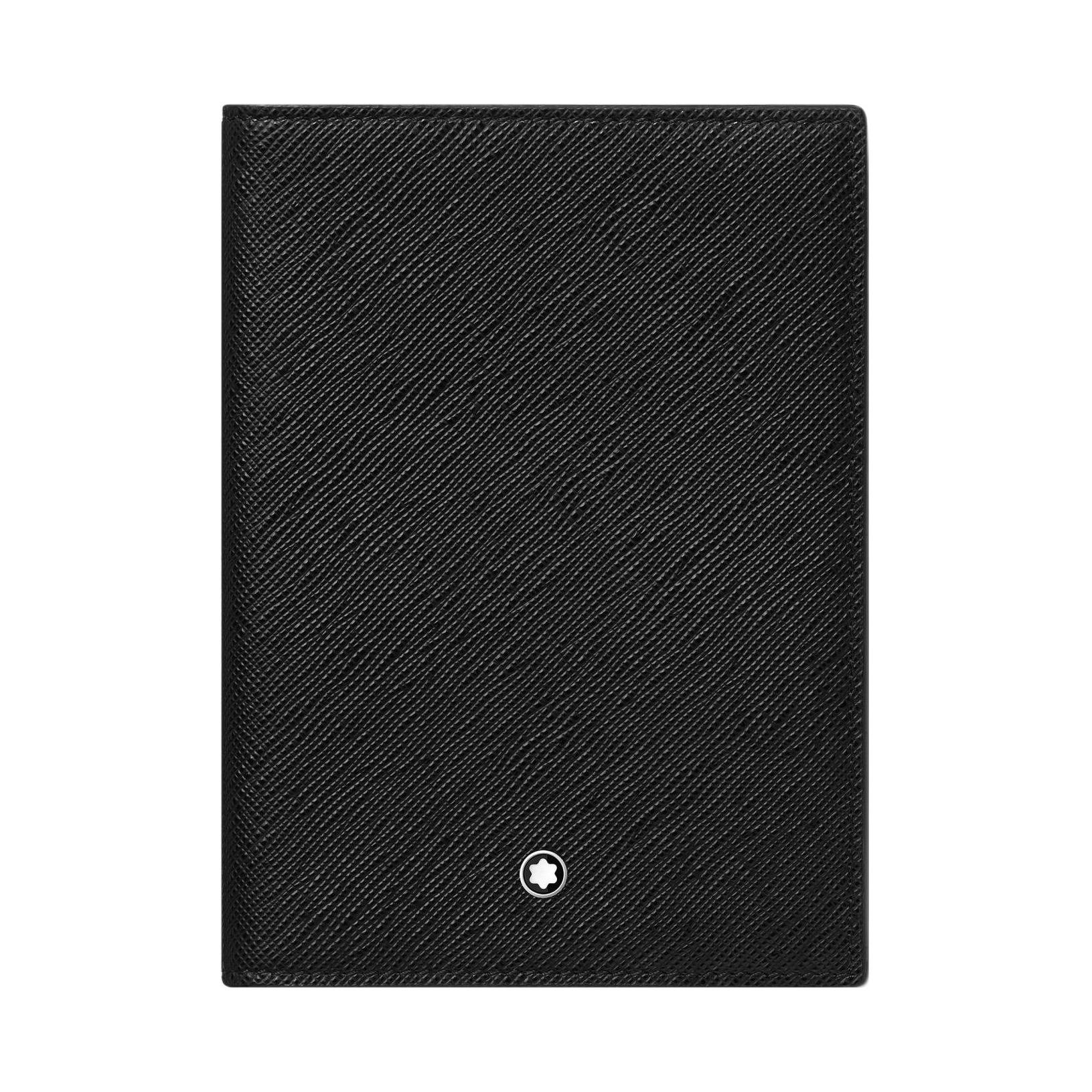 

Montblanc Meisterstück Hexagonal Pattern Calfskin Passport Holder Medium Men Accessories Black 130746 Gift Set(Basic Set+Box+Shopping Bag)