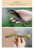 Natural Handmade Fine-Toothed Cow Horn Comb (16-21cm)