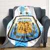 Custom Name German Flag Crest blanket for Couch & Bed, Plush Cozy Fuzzy Blanket Super Soft & Warm Blankets for Fall and Winter. 0908221