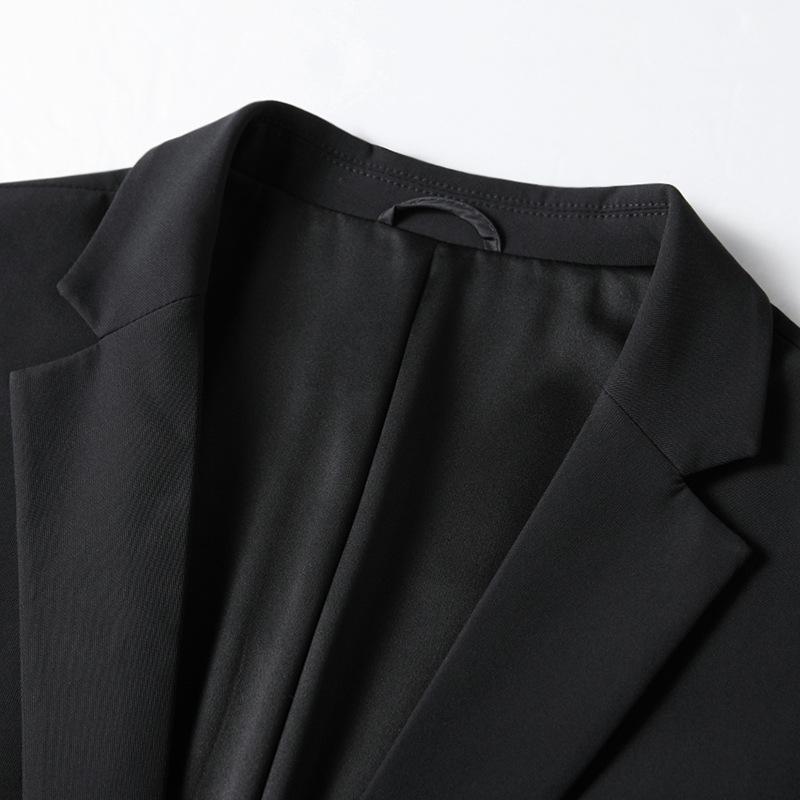Spring and Autumn Light Luxury Business Single West Middle-aged and Young Solid Color Single-breasted Trendy Suit Jacket