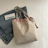 Women's Retro Fashion Shoulder Bag Drawstring Casual Bag 2025 Early Spring New Foreign Style Tote Bag Bag Women's Bag Tide