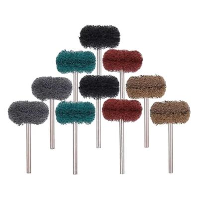 1 Packung Nylon-Schleifbürste für Mini-Bohrer, 2,35 mm, 3 mm Schaft, Polierscheibe, Rostlöser für Dremel-Rotationswerkzeug-Zubehör