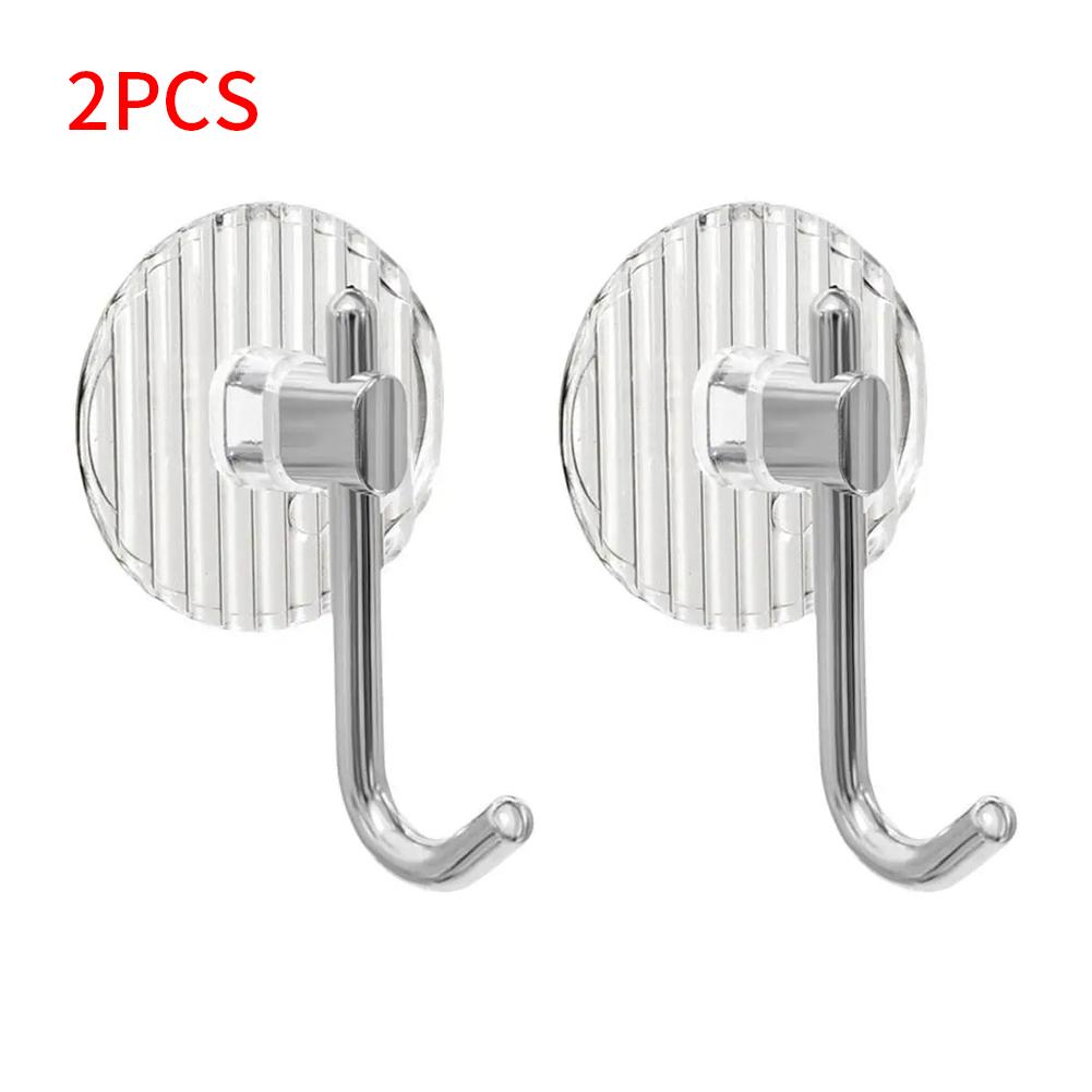 Self Adhesive Acrylic Wall Hooks Waterproof Towel Hooks For Bathroom Shower Home Organization For Luxury Design Strong Hold