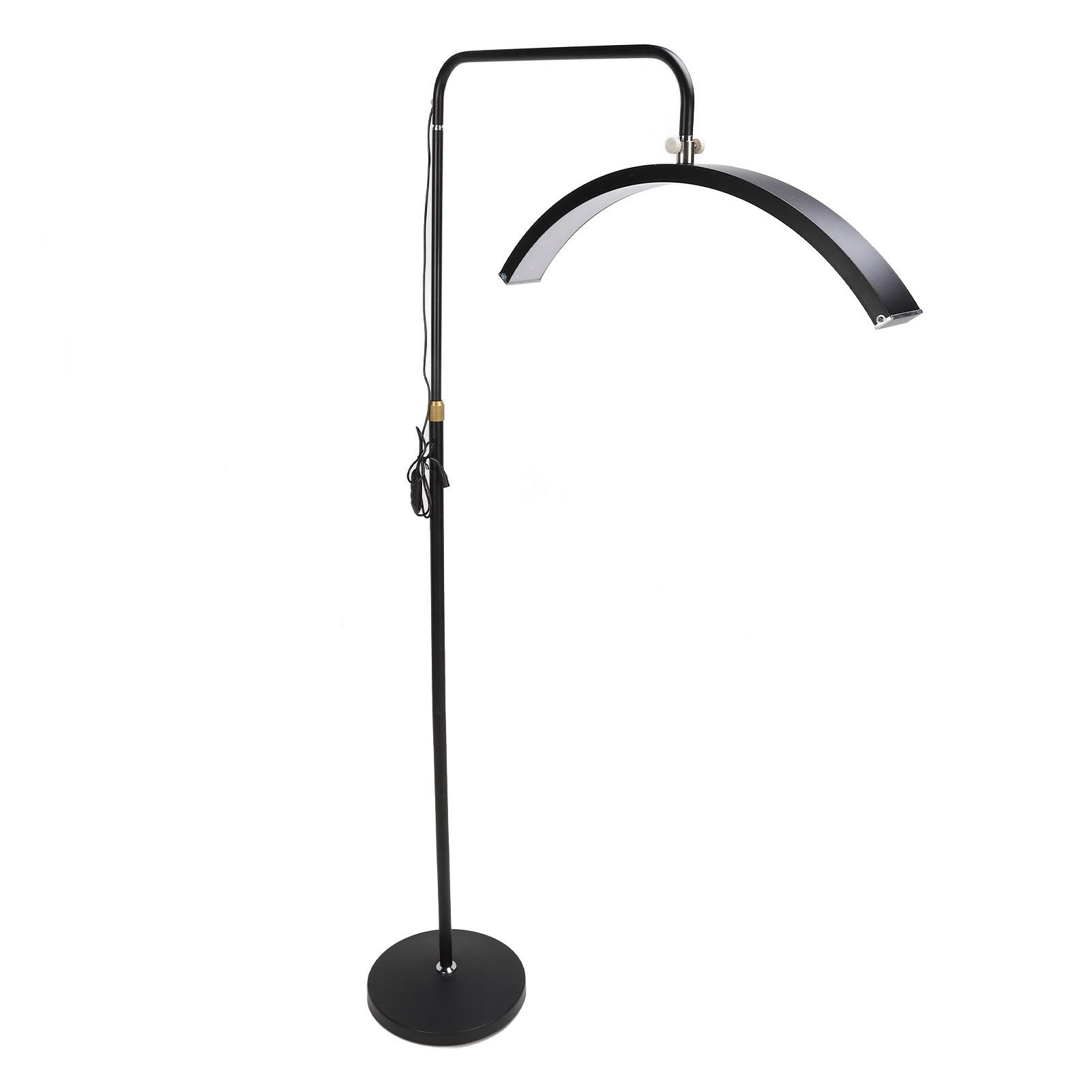 

19-дюймовая лампа в форме полумесяца, черная светодиодная лампа в форме полумесяца для татуировок, 50 Вт, 100‑240 В EU Plug