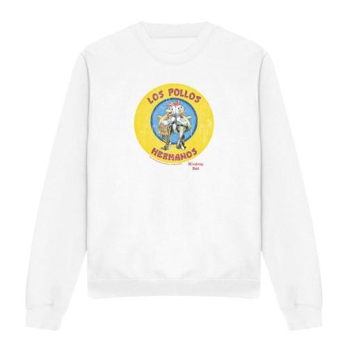Breaking Bad Unisex Adult Los Pollos Hermanos Sweatshirt