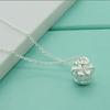 Korean Style Silver Plated Crown Necklace, O-shaped, In Stock