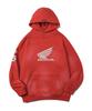 Honda Damage Washing Hoodie_Red