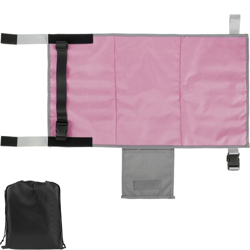 Kids Airplane Footrest Portable Kids Airplane Seat Extender Colorful Airplane Foot Hammock Breathable Toddler Airplane Bed