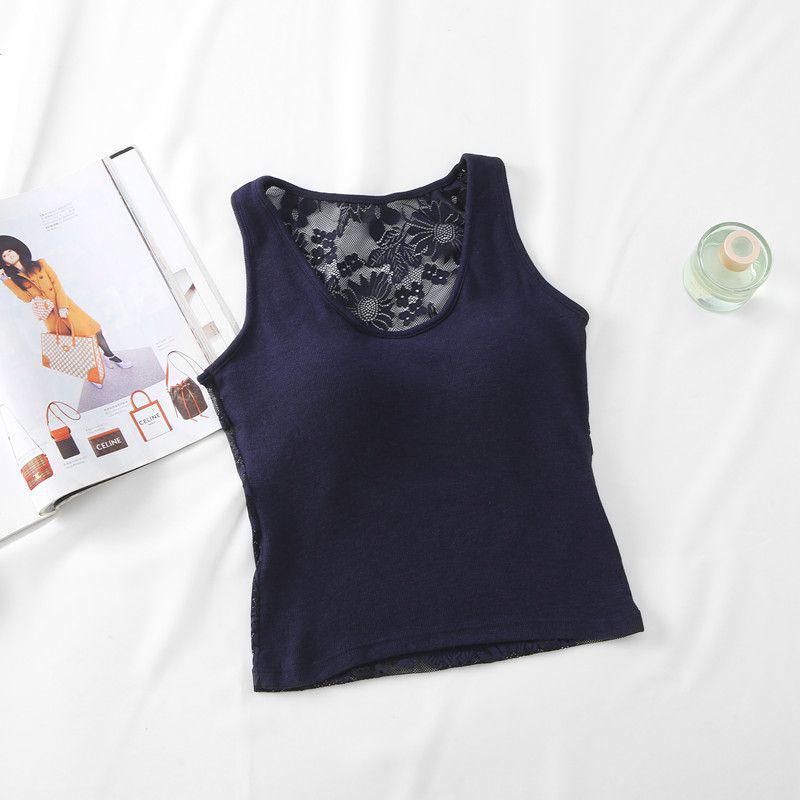 Francouzská sexy krajková tílka s dutými zády pro ženy - Kolekce raného podzimu