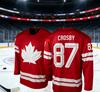 Unisex Y2K Canada Maple Leaf Graphic Long‑Sleeve Women's T‑Shirt, Casual Sports Ice Hockey Jersey Tops