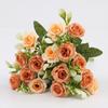 Nordic Style Silk Roses: 15-Head Artificial Floral Art for Home Decoration and Indoor Display