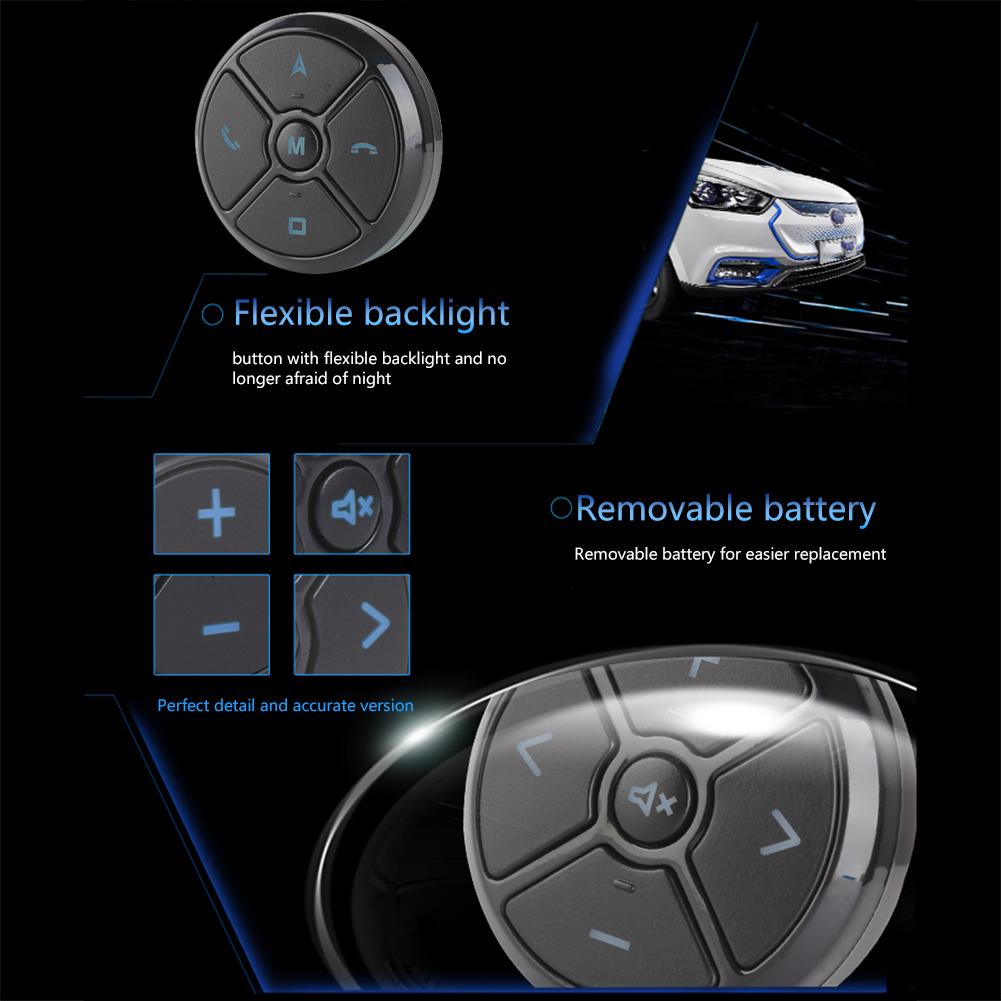 Buy Universal Car Multimedia Steering Wheel Control Multi-function ...