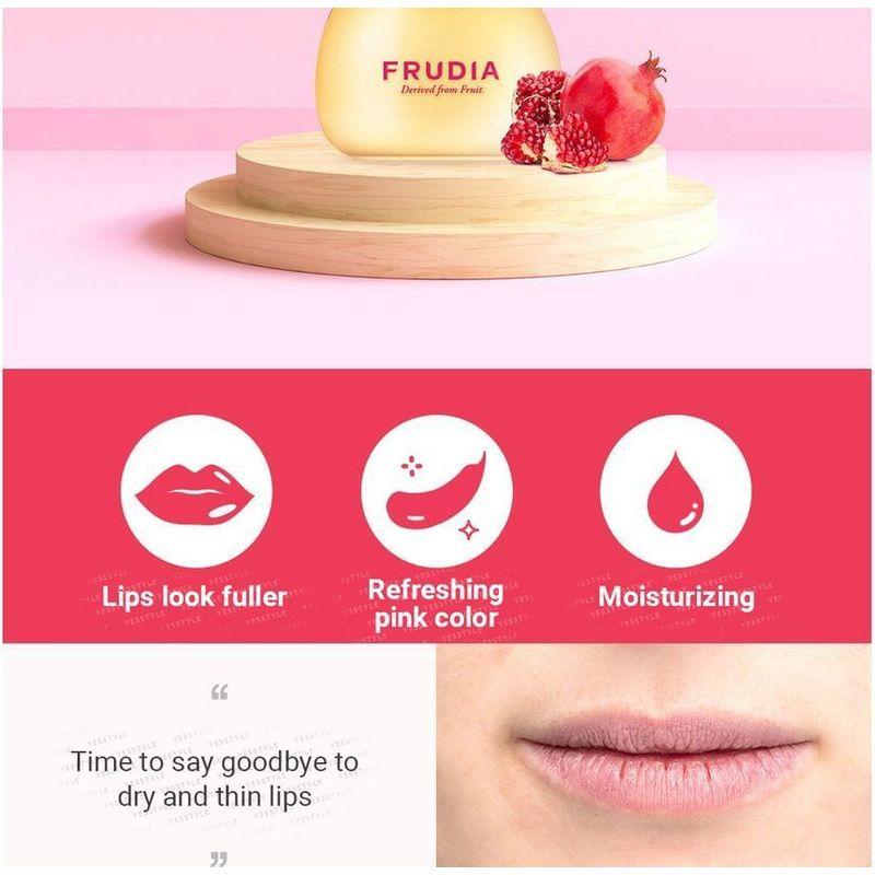 Frudia Pomegranate Honey 3 In 1 Lip Balm