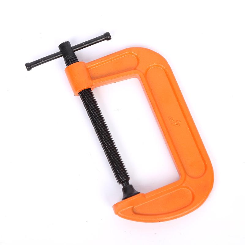 Heavy-Duty Ductile Iron C-Type Quick Woodworking Clamp