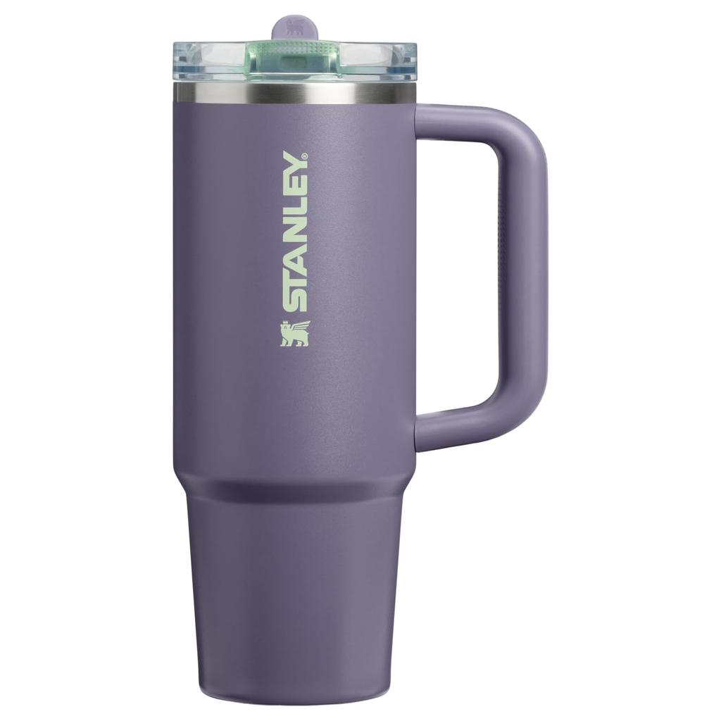 Stanley 1913 Quencher Pro Tour Flip Straw Vacuum Insulated Tumbler, Purple Ambra, 30 Oz / 0.89 L