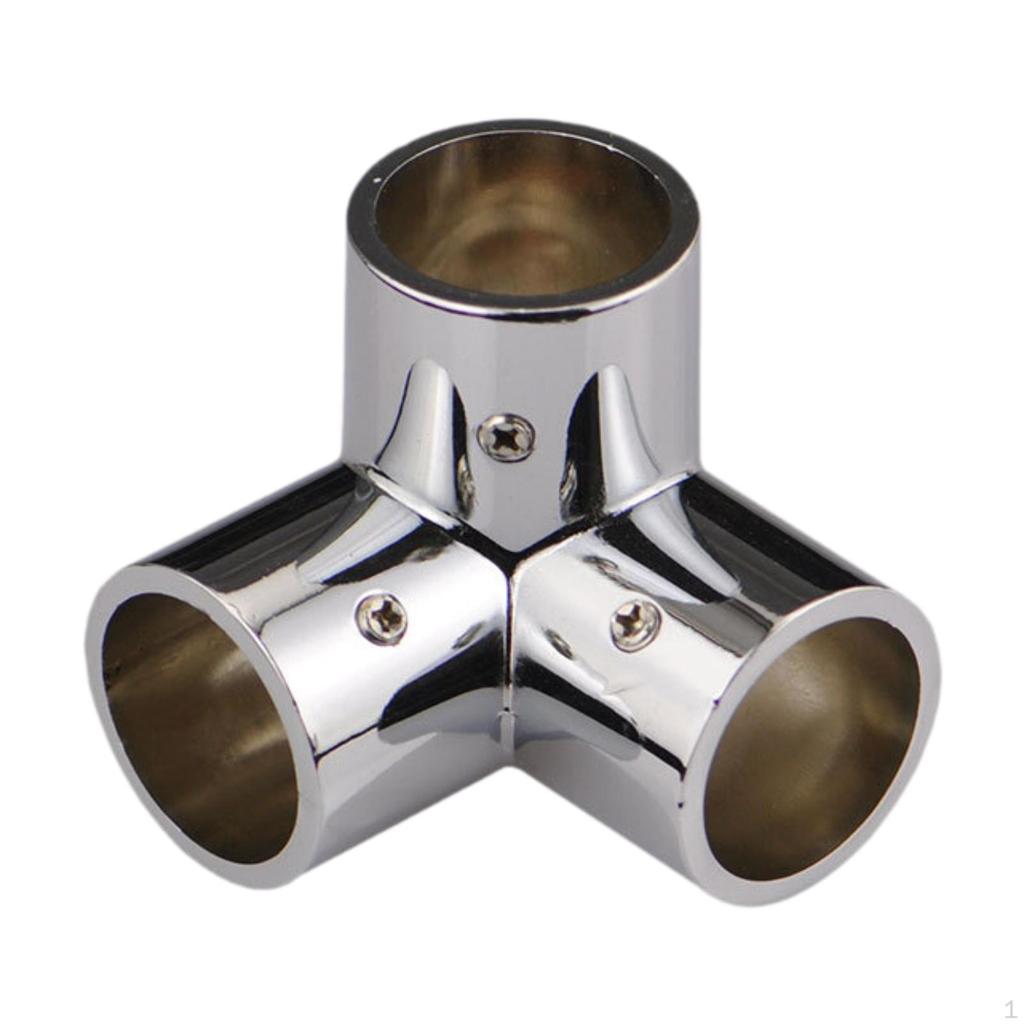 Anslutning för runda rör, 1 tum 25 mm Monteringslösning Hem Torkställ