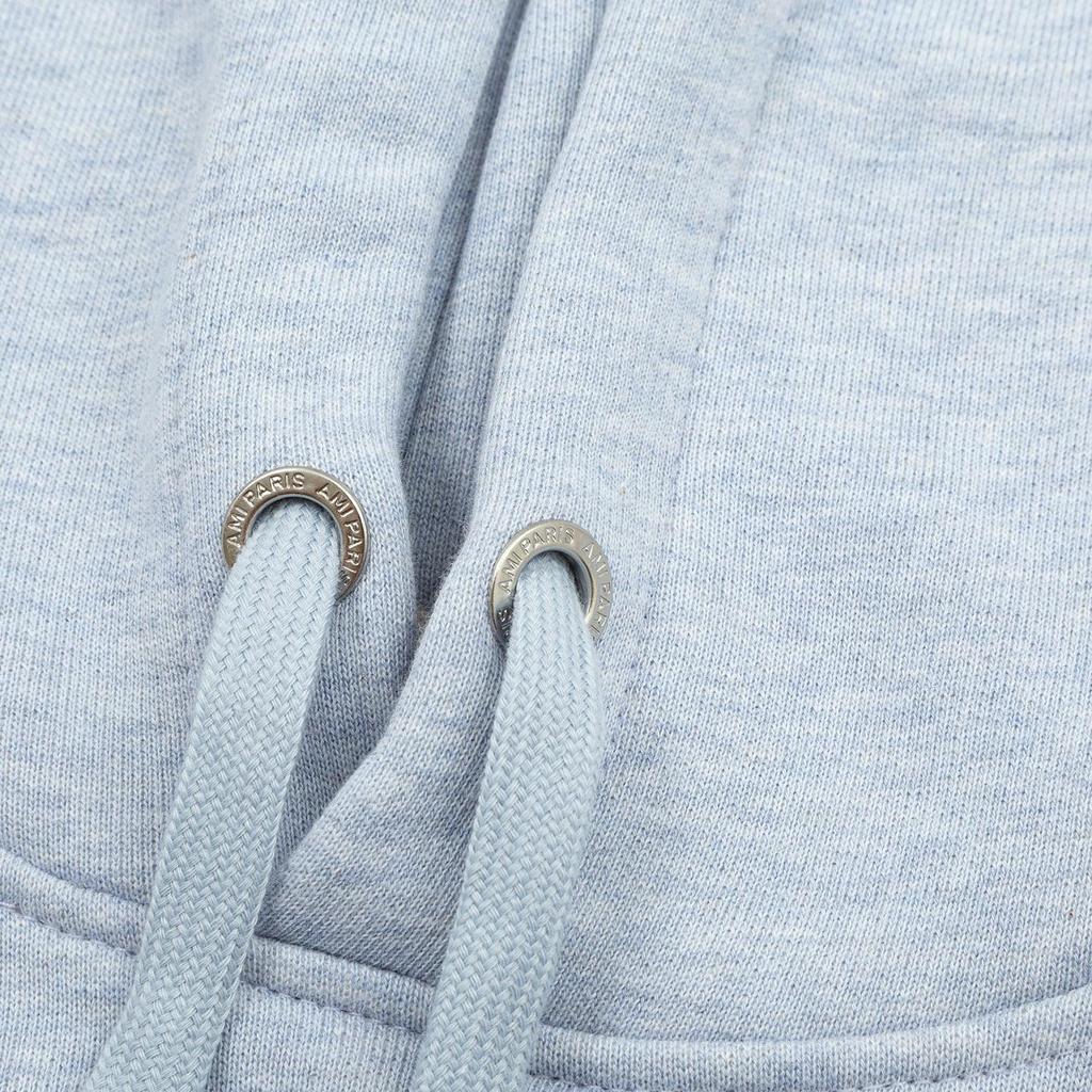 652 AMI Νέα Φθινοπωρινά και Χειμερινά Προϊόντα, Νέος Χρωματικός Συνδυασμός, Μικρή Καρδιά Ενθέματα Ώμων Ανδρικό Φούτερ με Κουκούλα