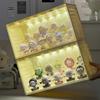 Blind Box Lager-Displayständer mit sprachaktiviertem Sensorlicht Stapelbarer Organizer Acrylbox-Display-Schrank für Sammlerstücke