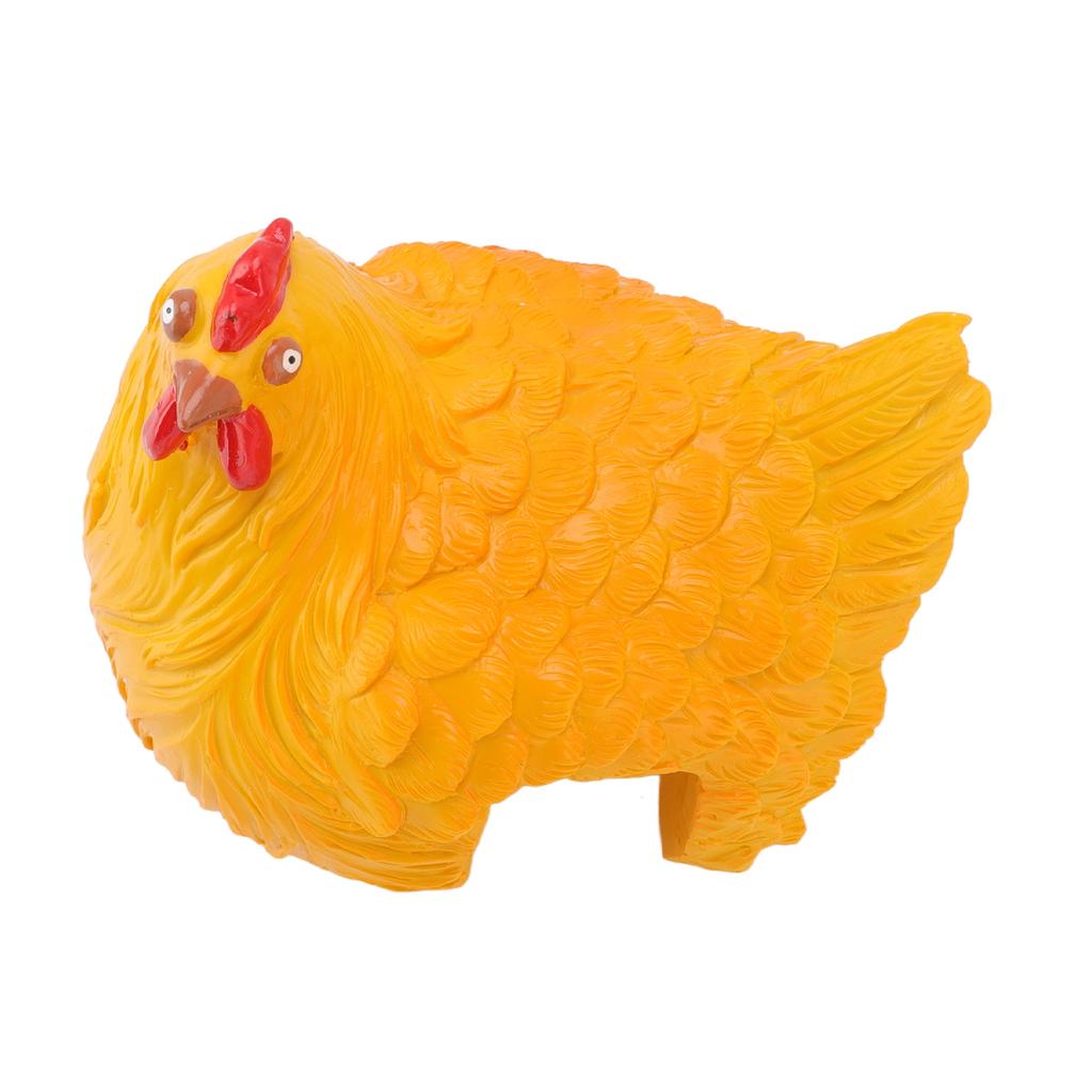 Clip Ladder Hen Resin Exquisite Natural Clip Ladder Crevice Hen for Gardens Backyards Yards