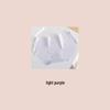 Japanese Wave Edge Heart Ice Silk Mid-Waist Seamless Plus Size Underwear for Women