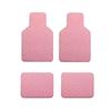 4 Pieces Premium Leather Car Floor Mats Stylish Durable Protective Fit All Vehicles Interior Foot Pad Easy Clean Amagi