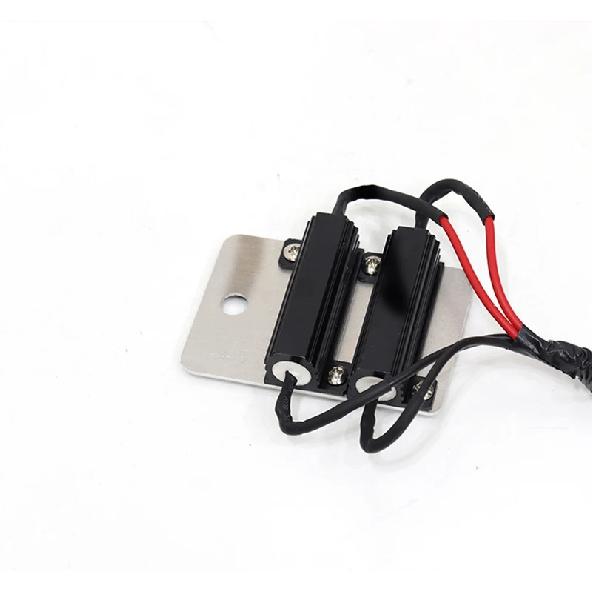 Car LED Taillight Resistor Warning Flicker Canceller Decoder, Hyper Flash Fix Resistor Harnesses Kit For Chevrolet Corvette C6