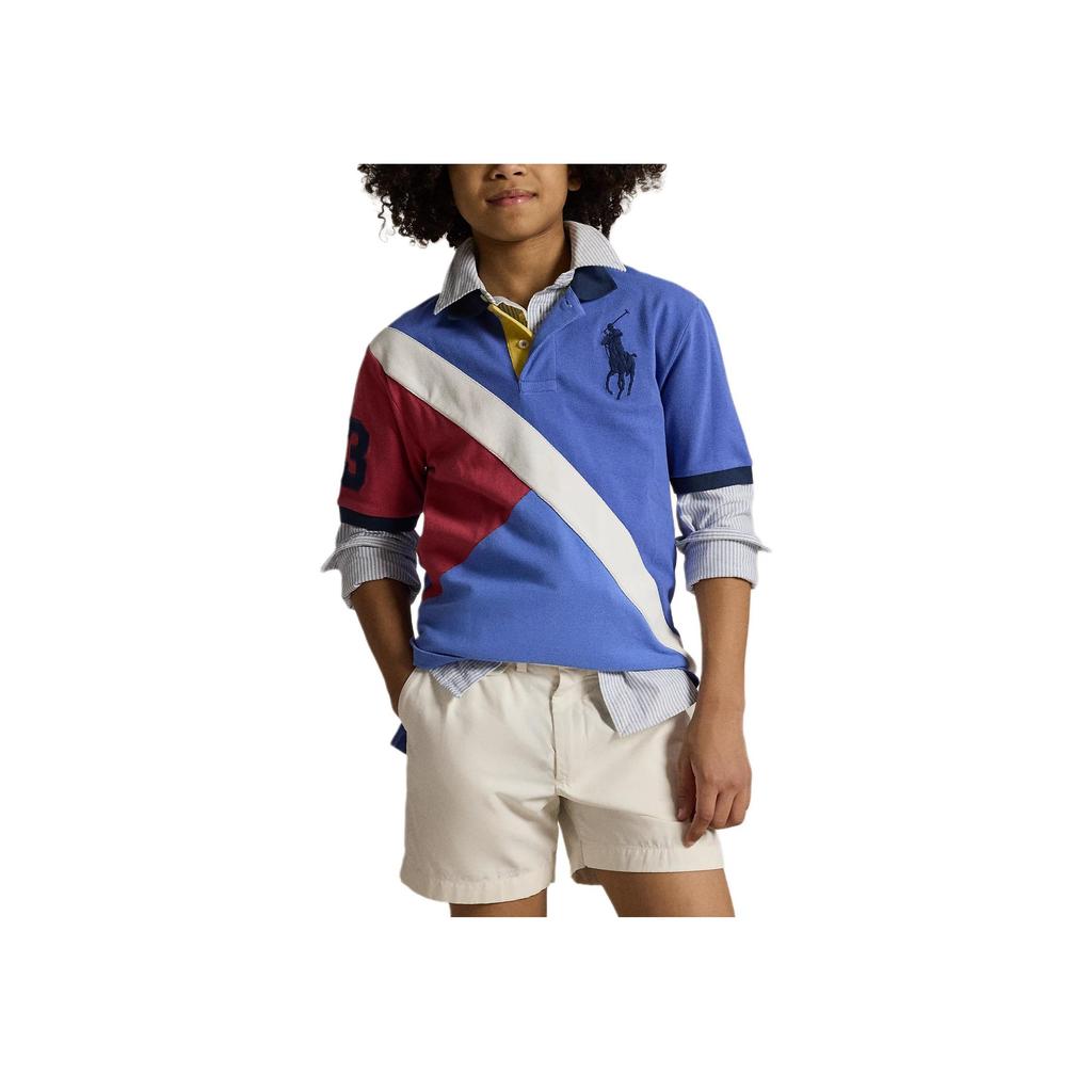 Polo Ralph Lauren Color Block Ριγέ Κοντομάνικο Πόλο Παιδικά τοπ 323964080-001