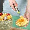 4PCS/SET Comfortable Grip Fruit Carving Tool Kit Rust-proof Watermelon Ball Scoop  Chef