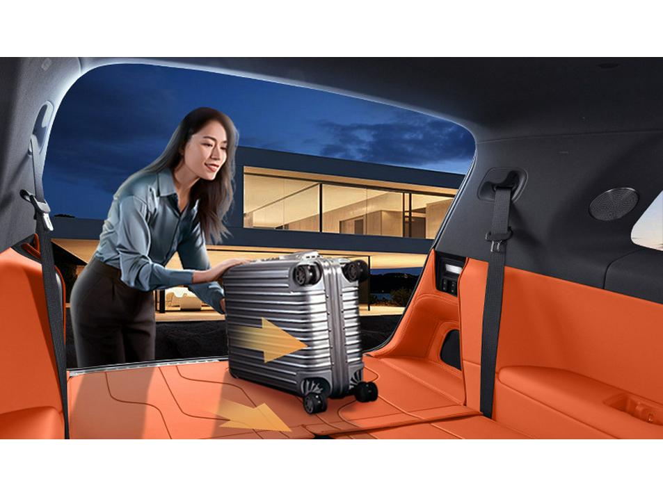 Comprehensive Full Coverage Trunk Mat for 2025 Geely Galaxy M9 Car
