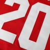 Hockey Jersey Red White Accents Vintage Athletic Jersey Hockey Fans Collectors Athletic Jersey Prints