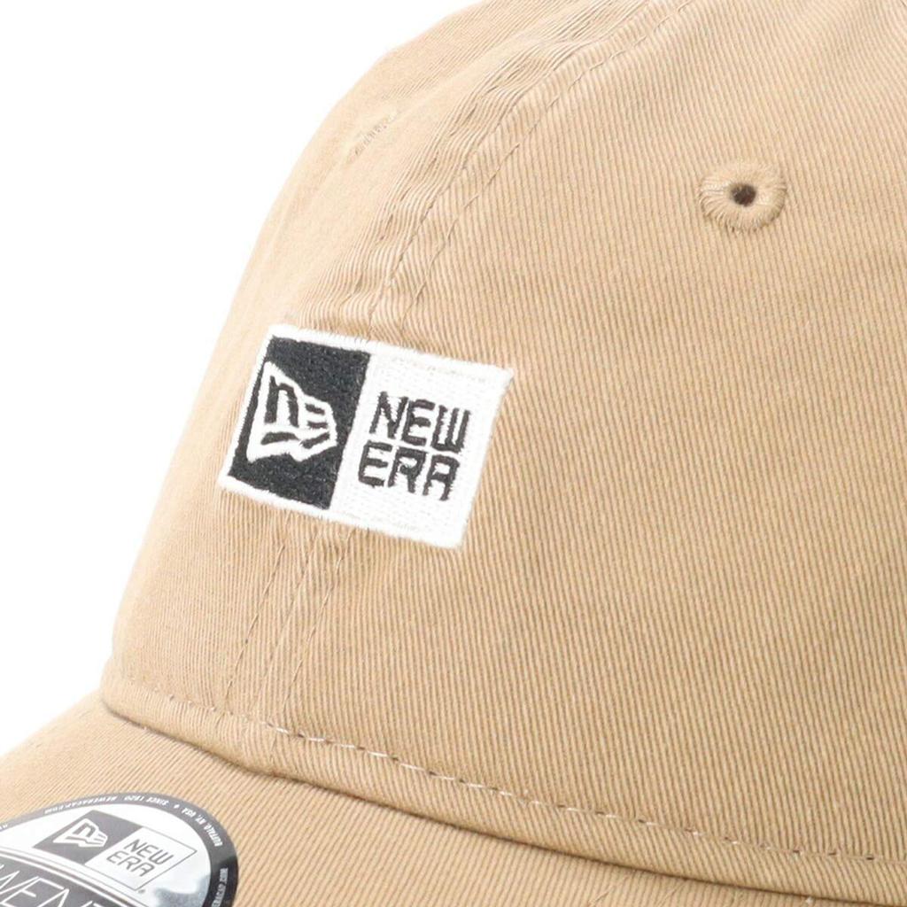 New Era Kids Cap 9TWENTY Box Logo Khaki YOUTH 52-56cm YOUTH 920 WASHED BOXLOGO KHA WHI 25J
