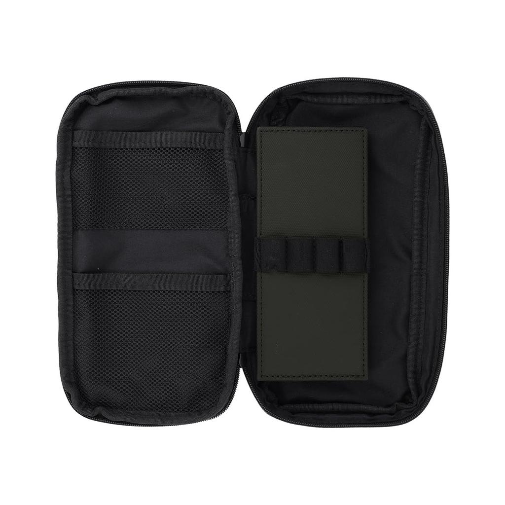 Delfonics Water-Repellent Inner Carrying Box Pen Case, Medium (Black)