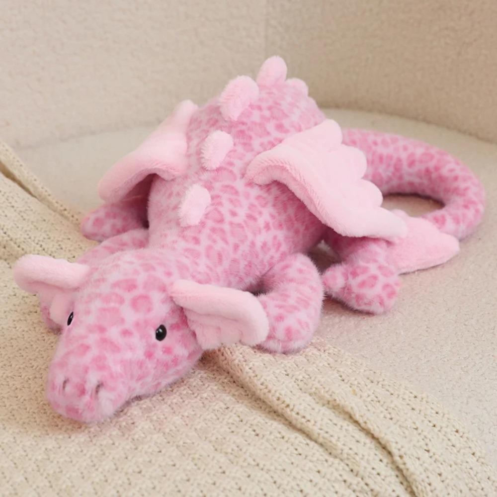 Adorable Fun Marach Dragon /Matcha Dragon And Pink /Green Dragon Plush Toy Cute And Soothing Companion Plush Toy Xmas Gifts