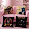 Saint Jesus S-Snoop D-Dogg Music Cushion Cover 2-in-1 Reversible Plush Pillow Cover | Car/Sofa/Bed | Perfect Gift