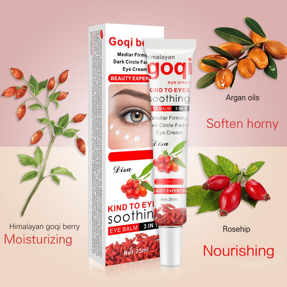 1pc Goqi Berry Eye Cream, Firming Dark Circle Fading Eye Cream, Anti-wrinkle