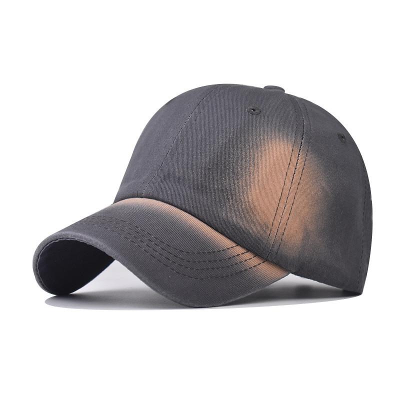 Denim Cotton Washed Baseball Hat With Adjustable Strap For Year Wear Round