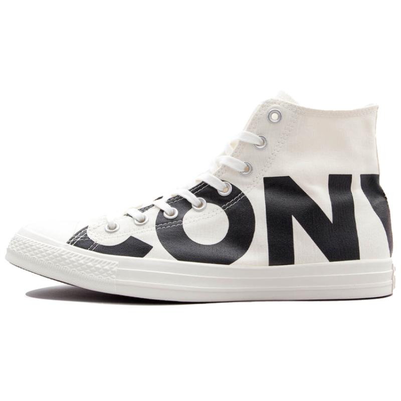 

Converse Chuck Taylor All Star Hi Top Логотип Холст Унисекс Белый Черный 40