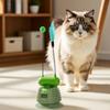 Wear Resistant Cat Spinning Wheel Toy Detachable Cat Anti Itch Toy Cat Teaser Stick  Training