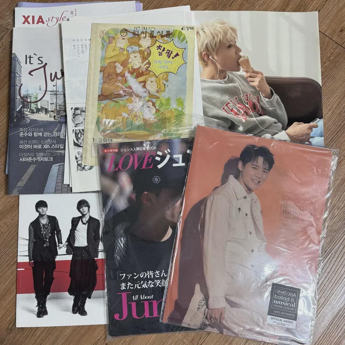 

Sia Jun Jun Kim Hygge, Japan Magazines, Files, Shatamgu Area, Etc.