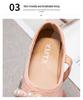 2026 Spring/Autumn Embroidered Hanfu Shoes for Baby Girls, Ancient Style Leather Princess Shoes, Trendy Children's National Style Footwear