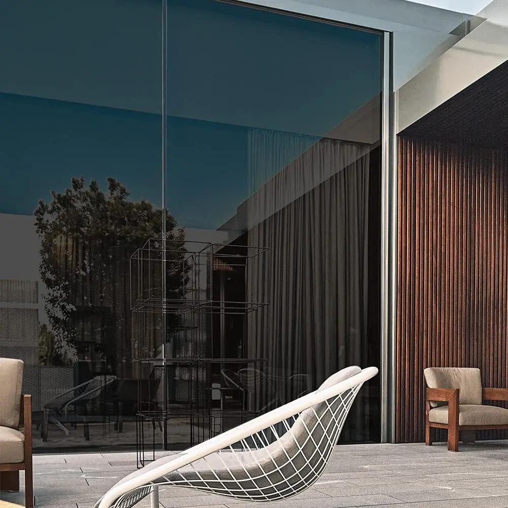 Self Adhesive Mirror Window Film Sunscreen Vinyl Glass Tinting for Decoration UV Protection Glass Sticker Solar Window Shades