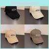 Embroidery Letter Simple Pattern Neutral Casual Baseball Cap For Daily Use