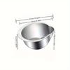 Heavy-Duty Stainless Steel Fine Mesh Strainer & Colander - Rustproof Kitchen Sieve Dishwasher Safe, Efficient Draining & Sifting, Rice Washer Strainer