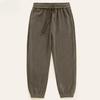 Pantaloni Fleece Bărbați Față-Verso Îmbrăcăminte Exterioară Pantaloni de Jogging cu Manșetă Căptușiți cu Fleece Îngroșați Iarnă Cald Pantaloni Sportivi