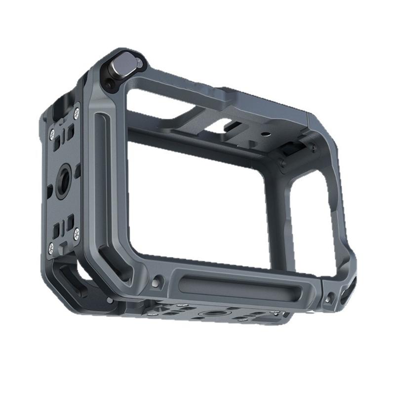 

Aluminum Quick Release Cage For Action 6 Action Camera Mount With Cold Shoe Full Protective Frame Case Accessories 1