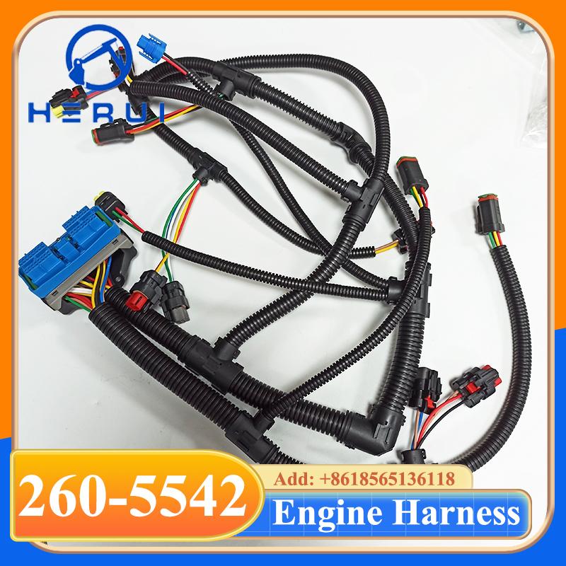 C6.6 Engine Wring Harness For E323D Excavator Parts Wire 260-5542 2605542