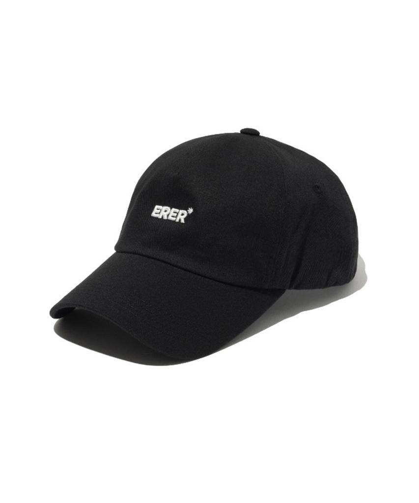 ERER Erer Embroidery Cap Black