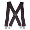 Men's 5 Cm Elastic Casual Polyester Suspenders with Clips