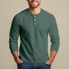 Men's Raglan Sleeve Three-quarter Sleeve Top
